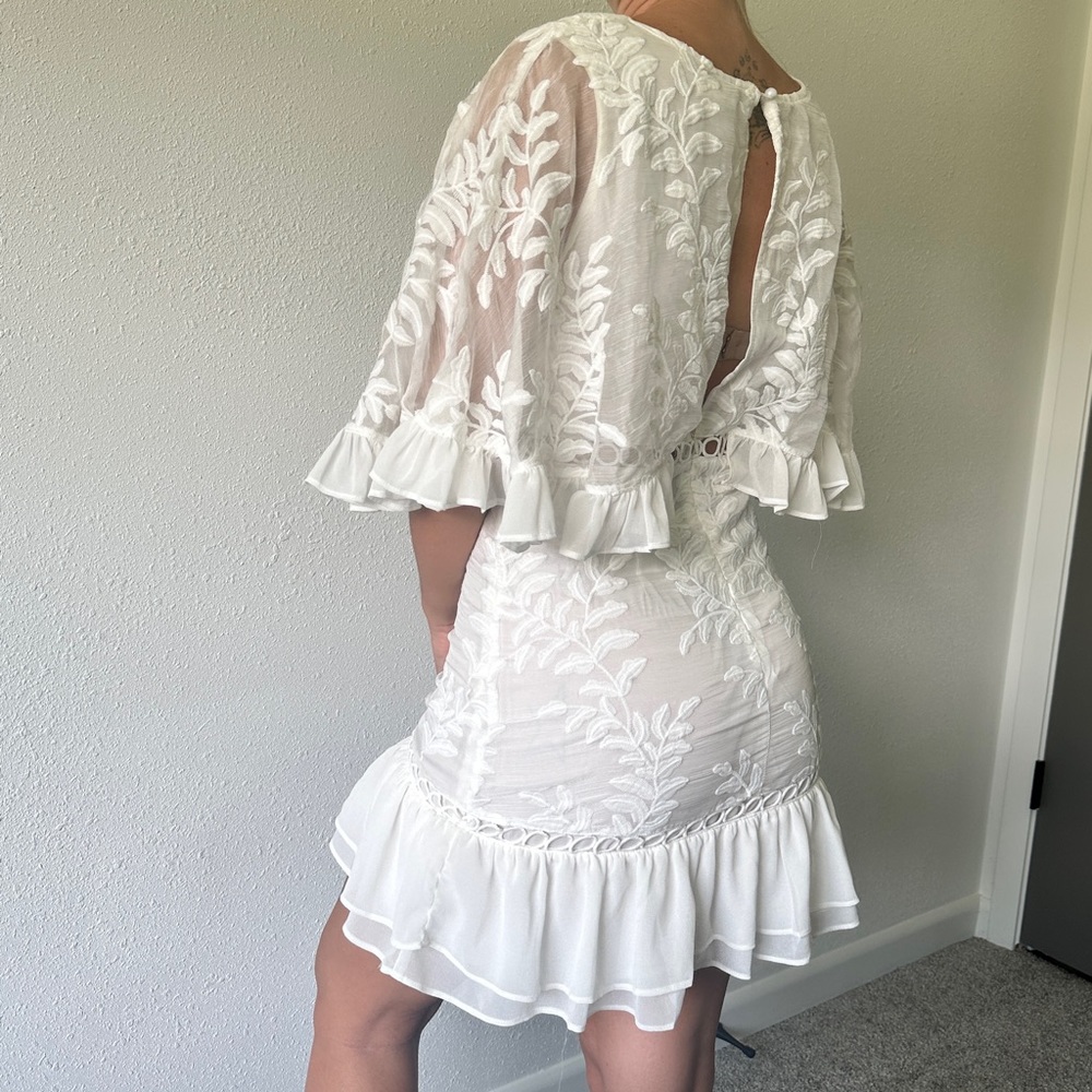 White dress